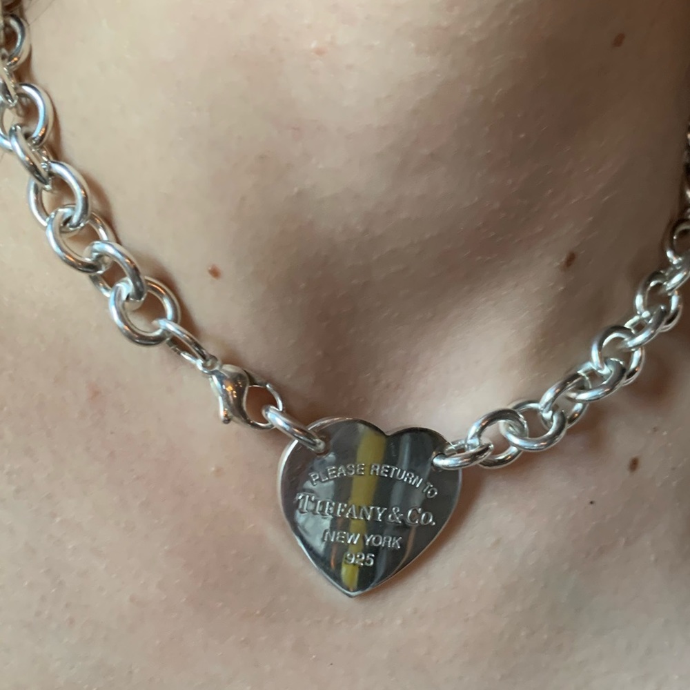 Tiffany & Co. heart tag necklace